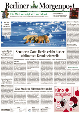 BERLINER MORGENPOST Vom 20 12 2022 Als EPaper Im IKiosk Lesen