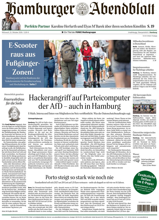 HAMBURGER ABENDBLATT - ePaper