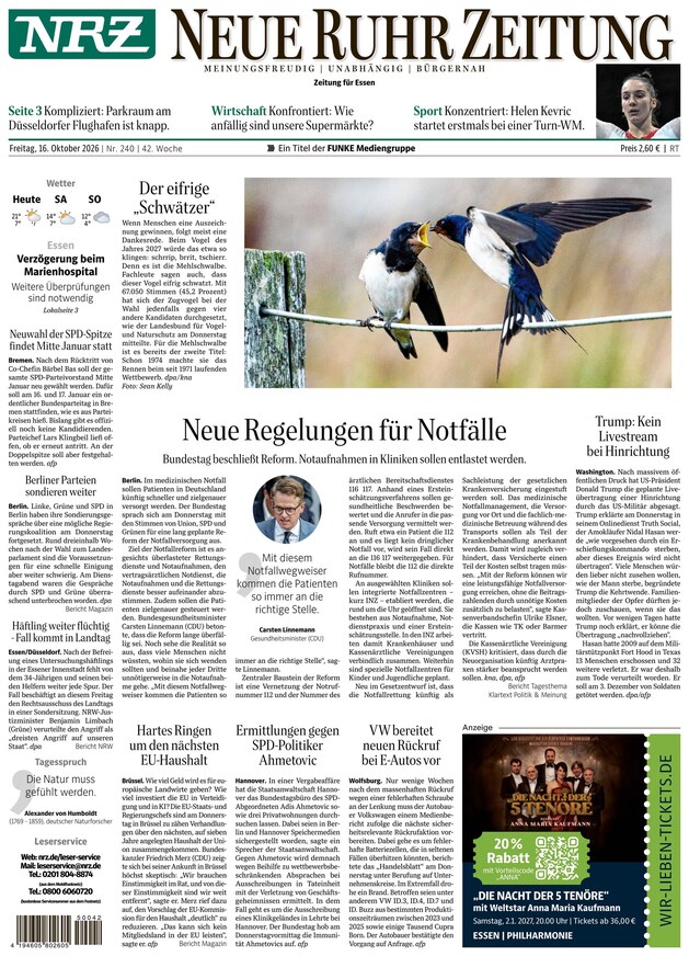 Neue Ruhr Zeitung - ePaper