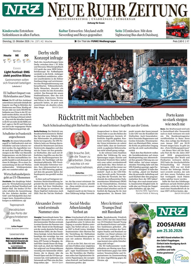 Neue Ruhr Zeitung - ePaper