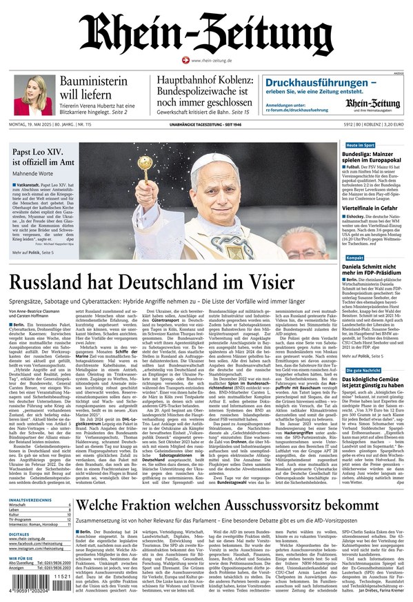 Rhein-Zeitung - ePaper