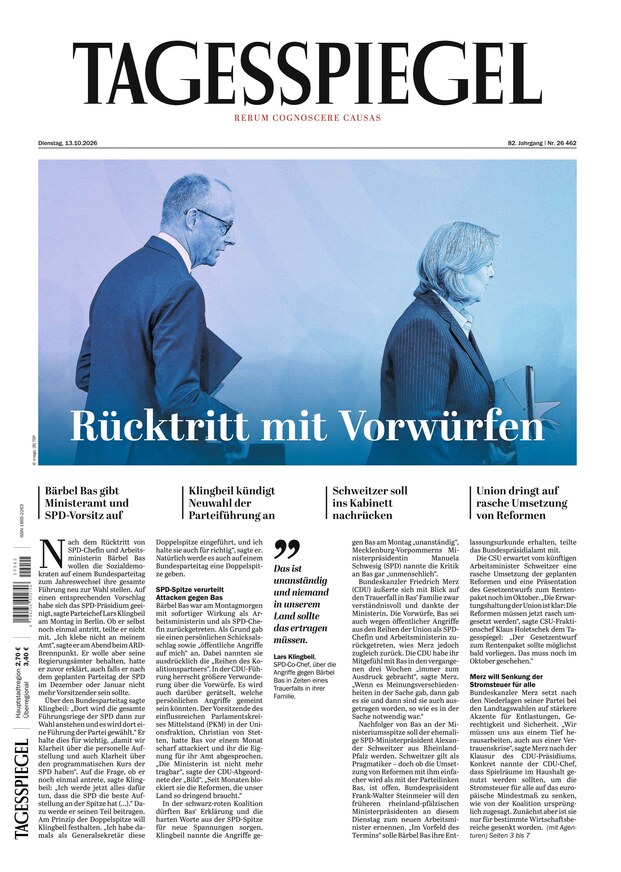 Tagesspiegel - ePaper