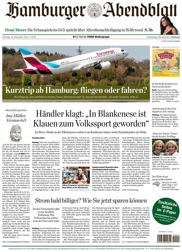 HAMBURGER ABENDBLATT - ePaper