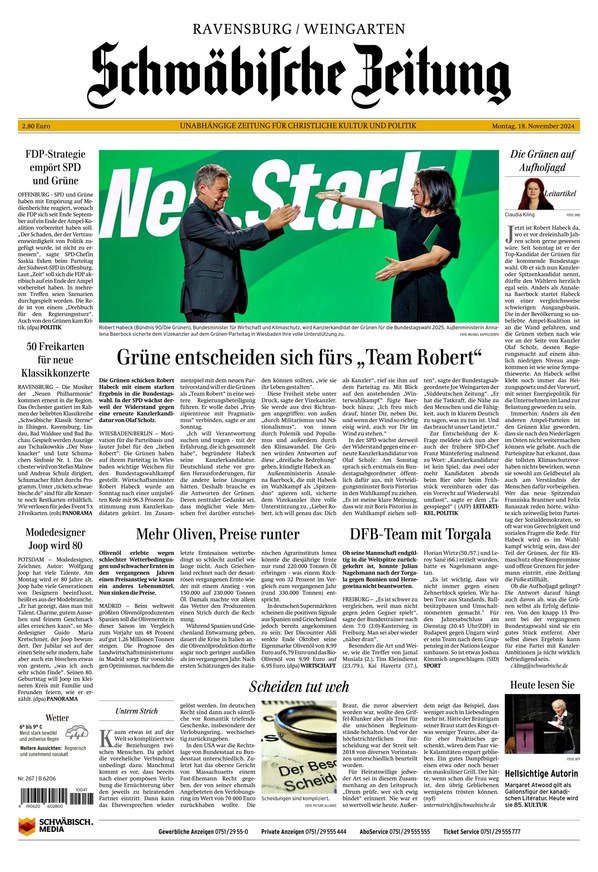 Schwäbische Zeitung  - ePaper