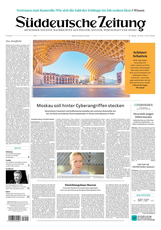 Süddeutsche Zeitung - ePaper