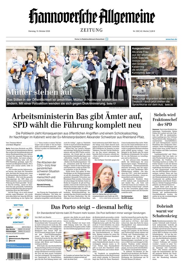 Hannoversche Allgemeine Zeitung - ePaper