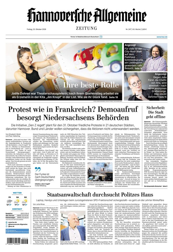 Hannoversche Allgemeine Zeitung - ePaper