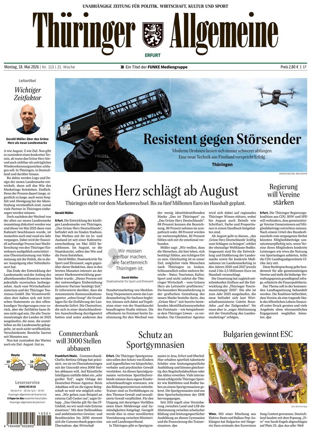 Thüringer Allgemeine - ePaper