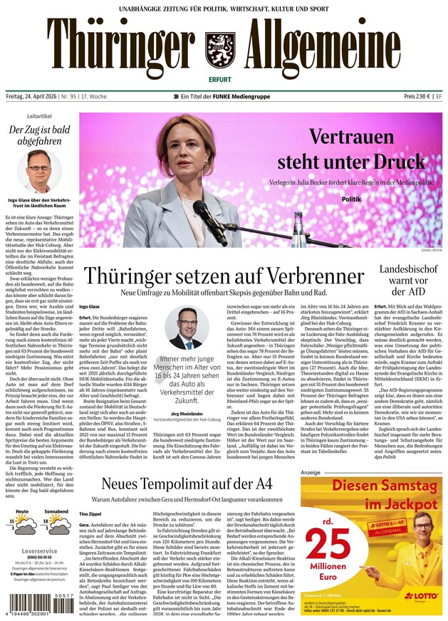 Th&uuml;ringer Allgemeine - ePaper