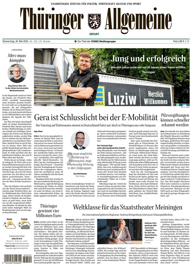 Thüringer Allgemeine - ePaper