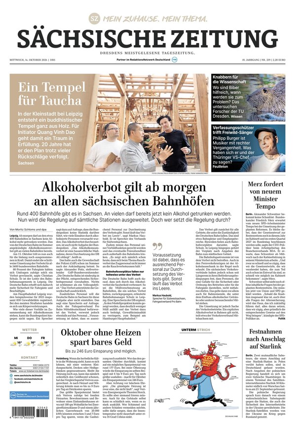 S&auml;chsische Zeitung Dresden - ePaper