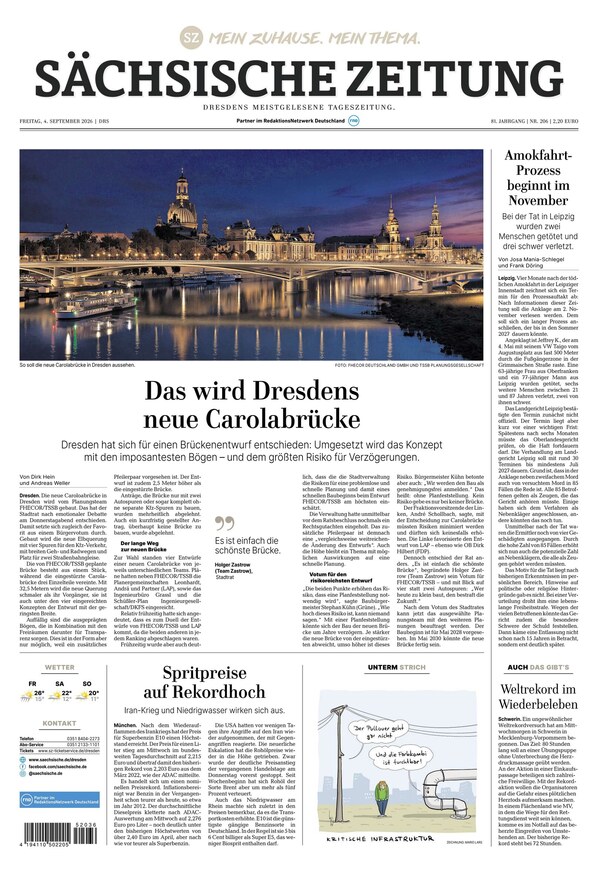 S&auml;chsische Zeitung Dresden - ePaper