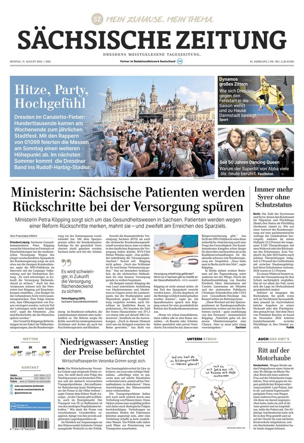 S&auml;chsische Zeitung Dresden - ePaper