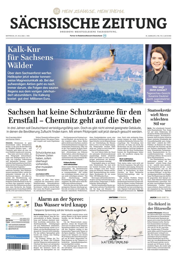 S&auml;chsische Zeitung Dresden - ePaper