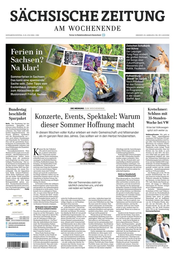 Sächsische Zeitung Dresden - ePaper
