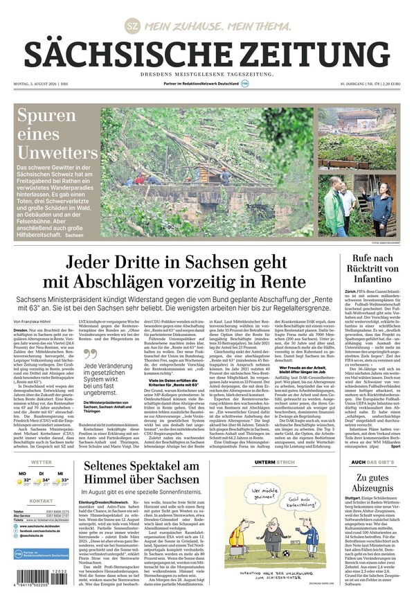 S&auml;chsische Zeitung Dresden - ePaper