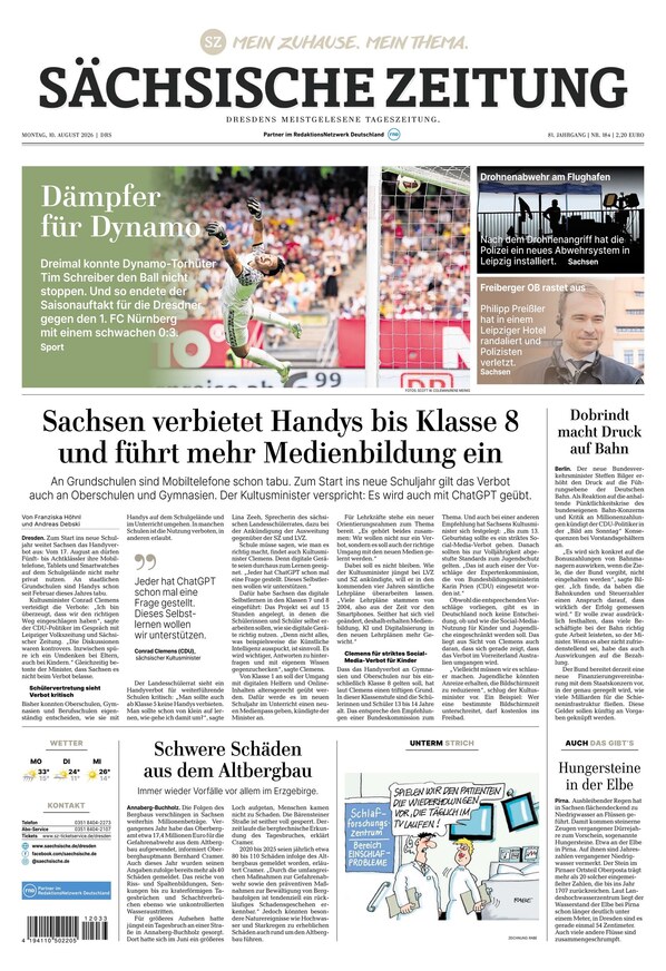 S&auml;chsische Zeitung Dresden - ePaper