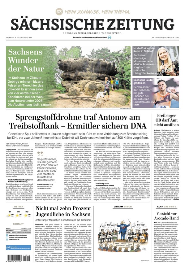 S&auml;chsische Zeitung Dresden - ePaper