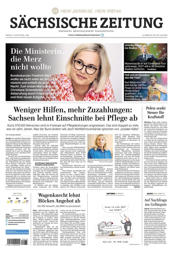 S&auml;chsische Zeitung Dresden - ePaper