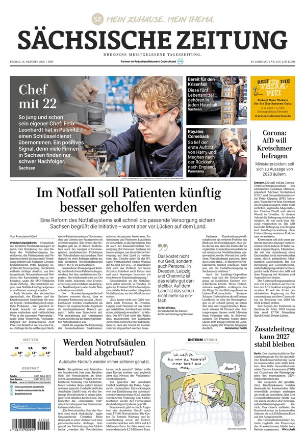 S&auml;chsische Zeitung Dresden - ePaper