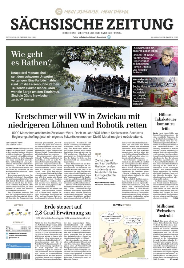 S&auml;chsische Zeitung Dresden - ePaper