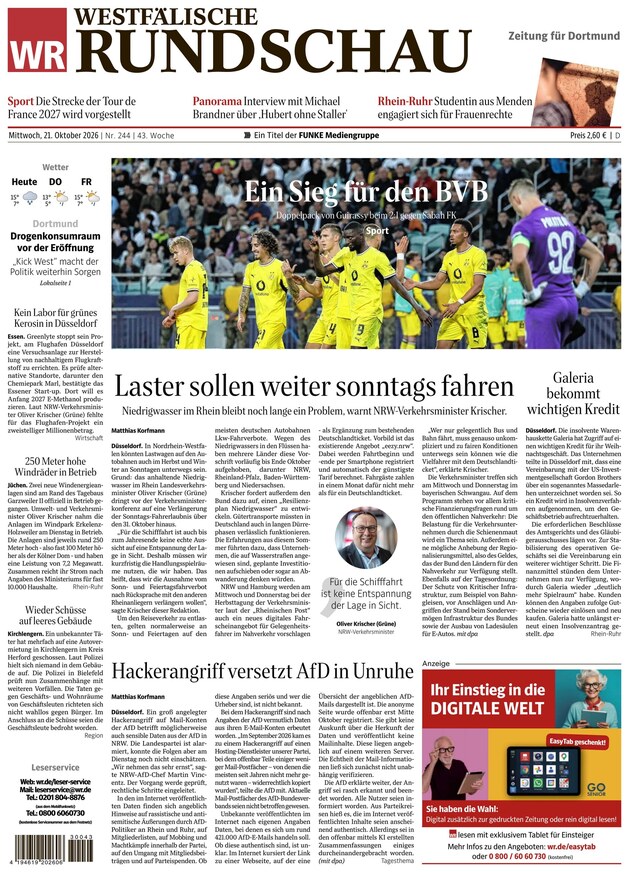 Westf&auml;lische Rundschau - ePaper