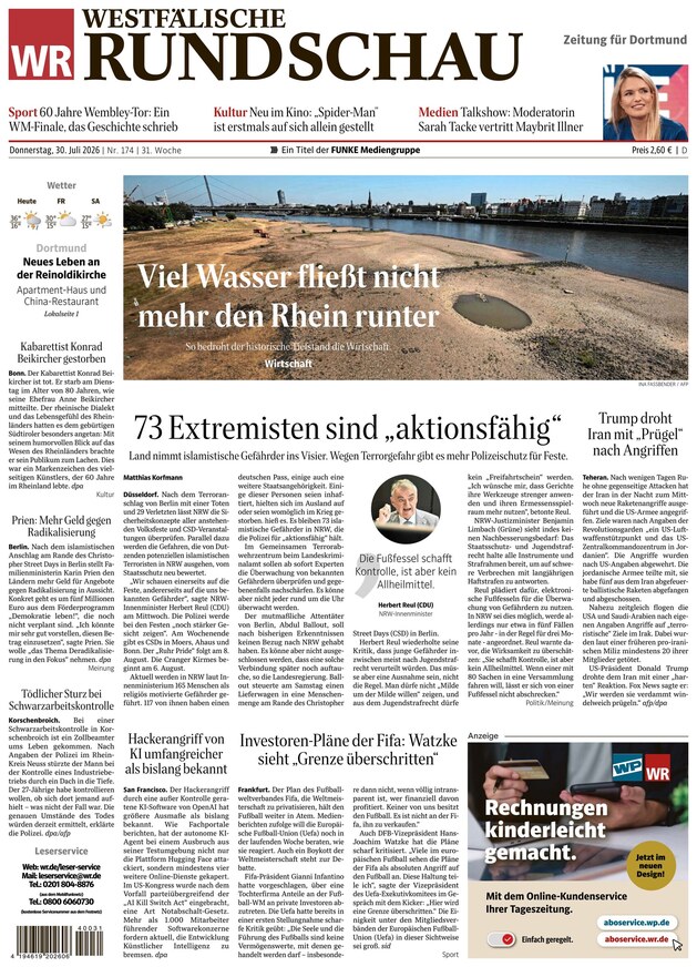 Westf&auml;lische Rundschau - ePaper