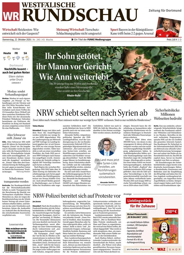 Westf&auml;lische Rundschau - ePaper