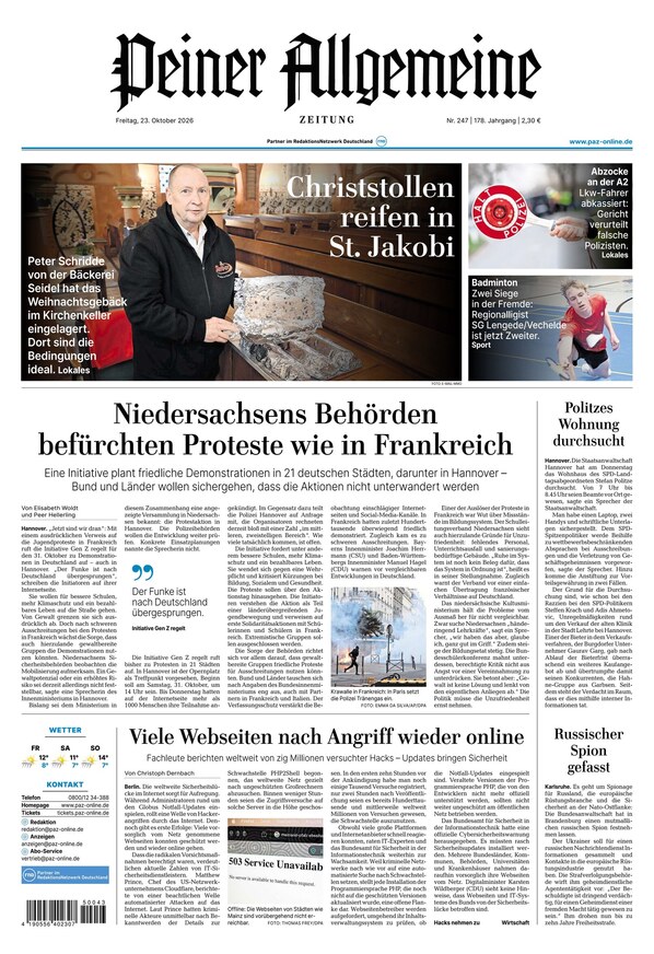 Peiner Allgemeine Zeitung - ePaper