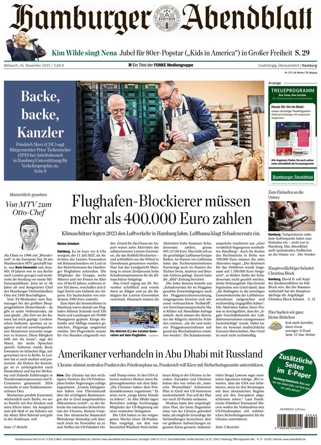HAMBURGER ABENDBLATT - ePaper