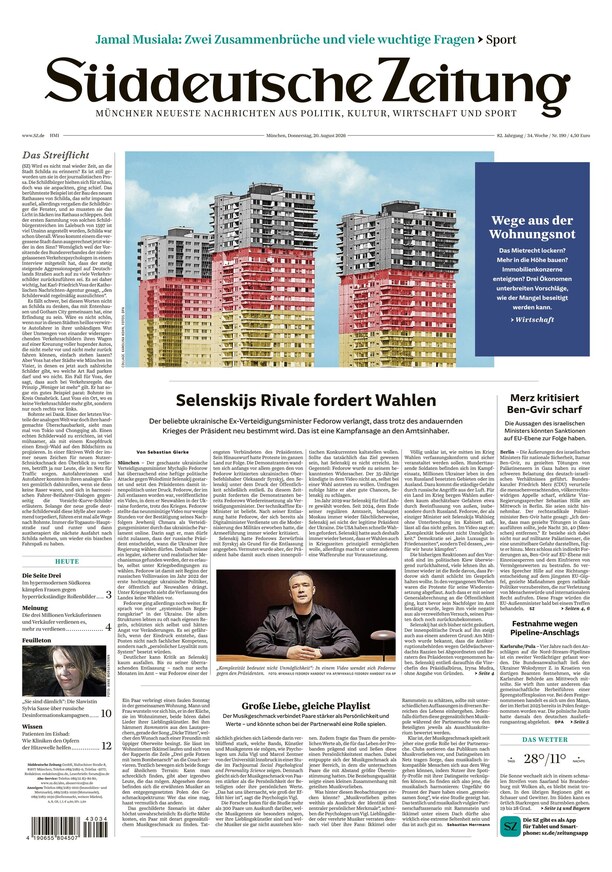 S&uuml;ddeutsche Zeitung - ePaper