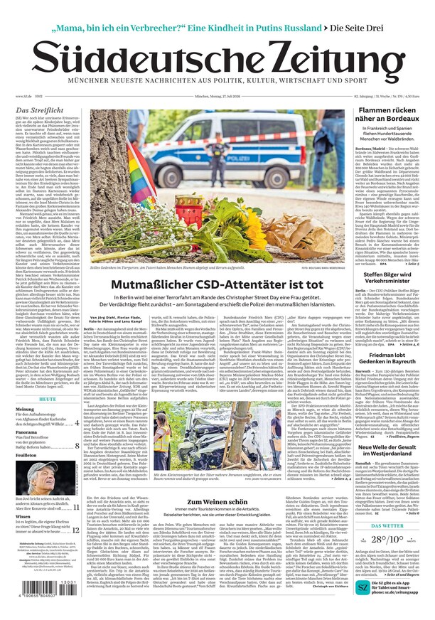 S&uuml;ddeutsche Zeitung - ePaper
