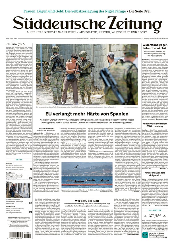 S&uuml;ddeutsche Zeitung - ePaper