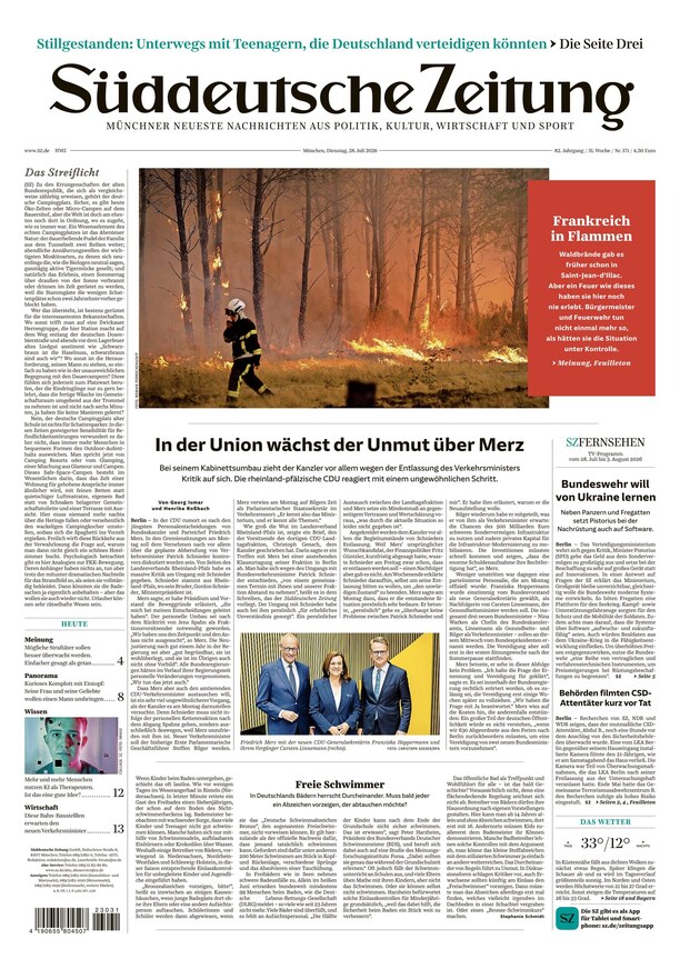 S&uuml;ddeutsche Zeitung - ePaper
