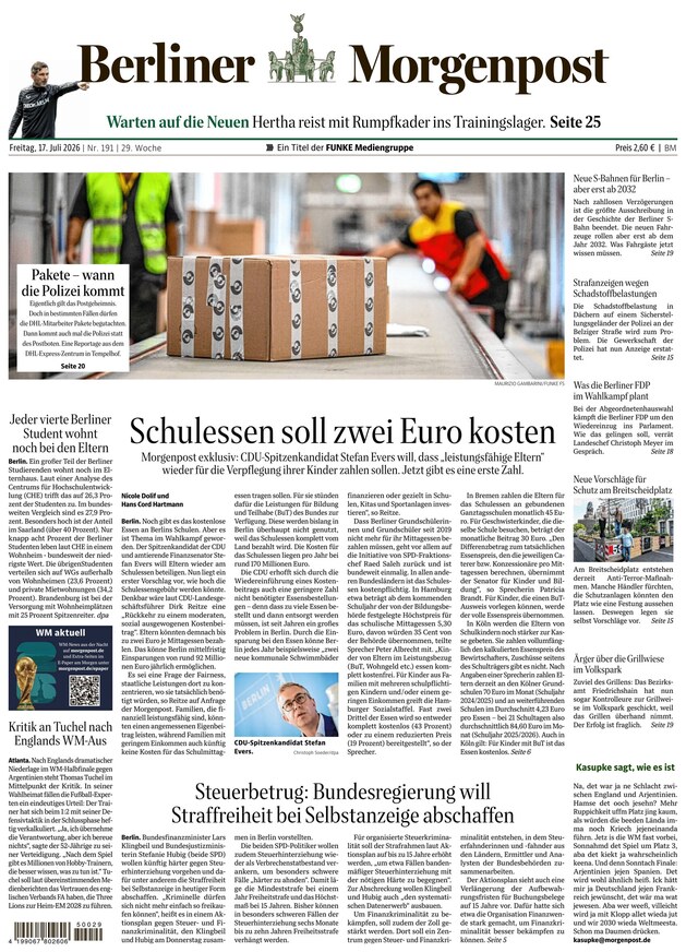 BERLINER MORGENPOST - ePaper