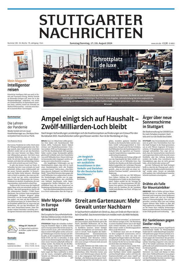 Stuttgarter Nachrichten - ePaper