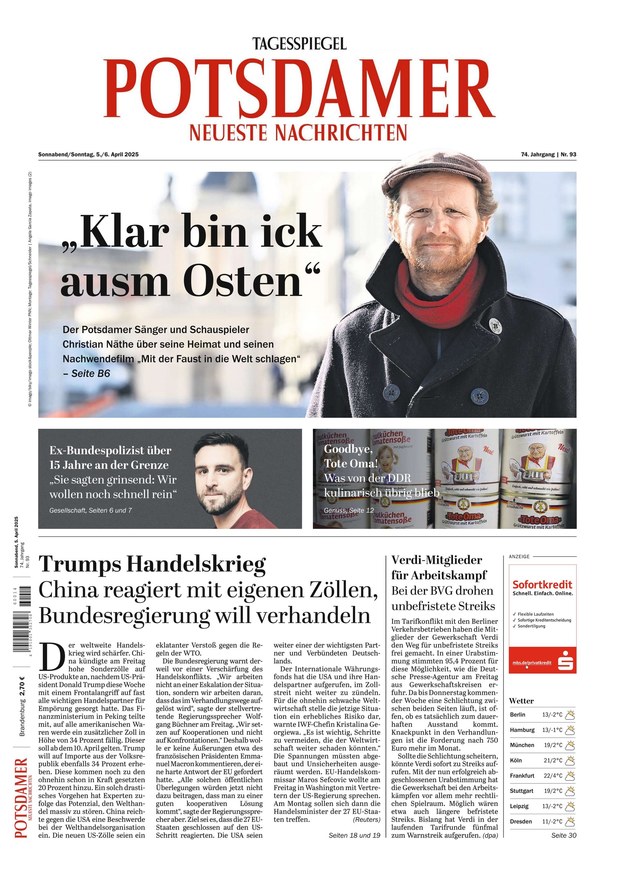 Potsdamer Neueste Nachrichten - ePaper