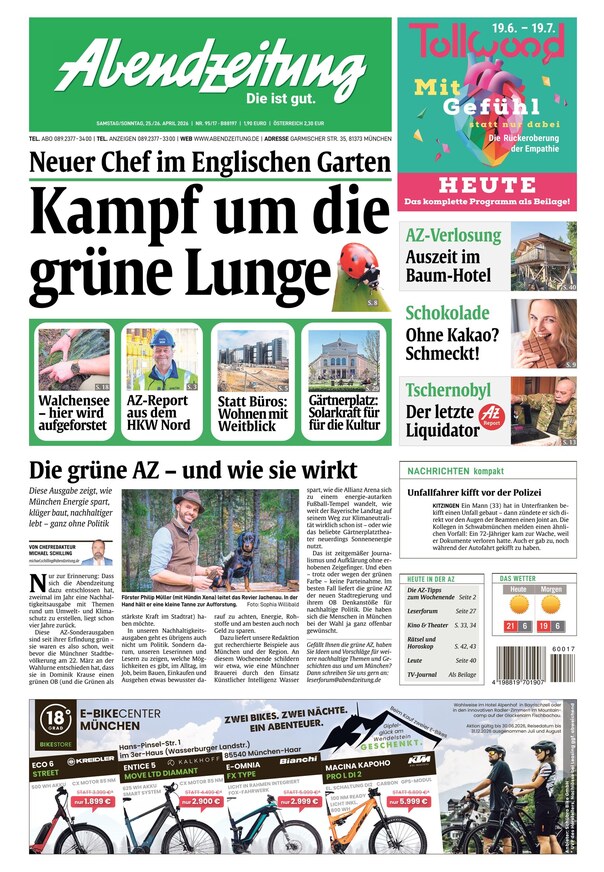 Abendzeitung M&uuml;nchen - ePaper