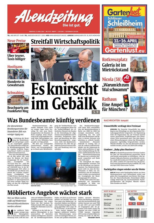 Abendzeitung M&uuml;nchen - ePaper
