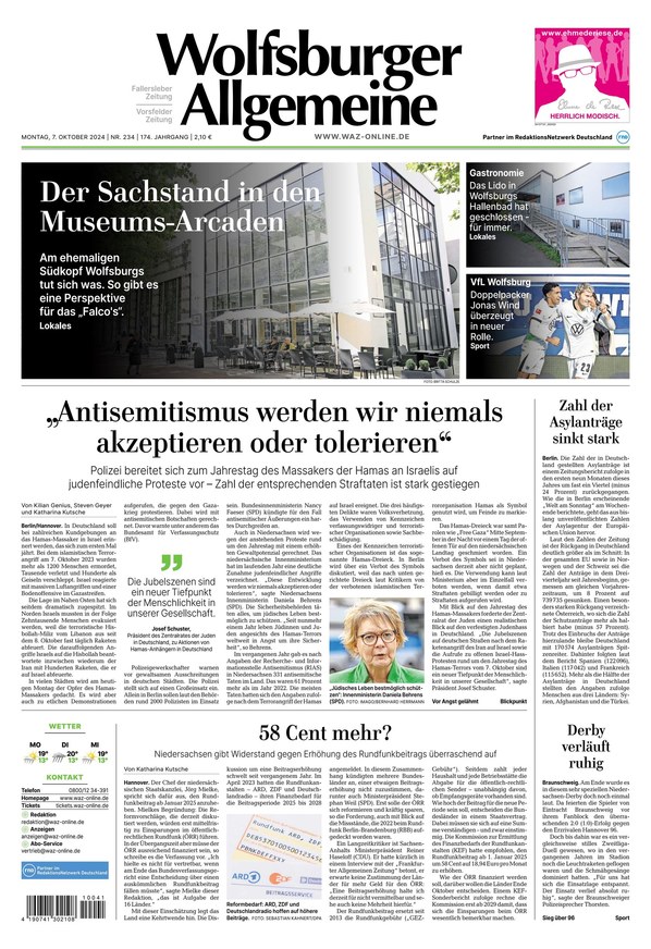 Wolfsburger Allgemeine Zeitung - ePaper