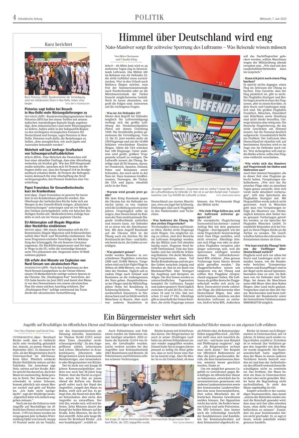 Schwäbische Zeitung Friedrichshafen Vom 07.06.2023 – Als EPaper Im ...