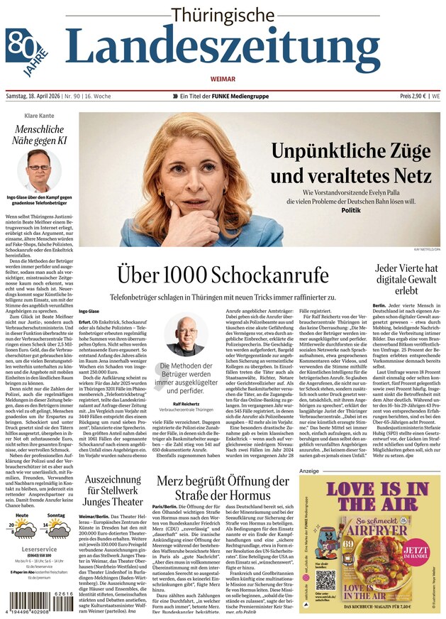 Th&uuml;ringische Landeszeitung - ePaper