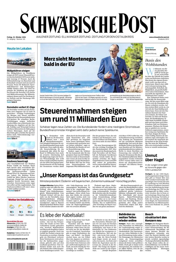 Schw&auml;bische Post - ePaper