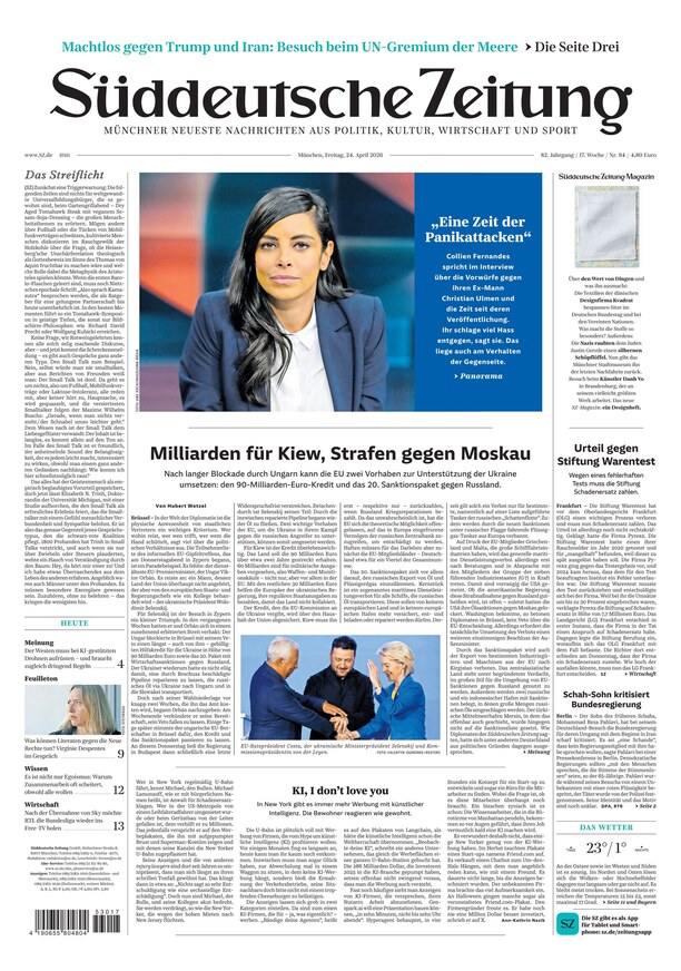 S&uuml;ddeutsche Zeitung - ePaper