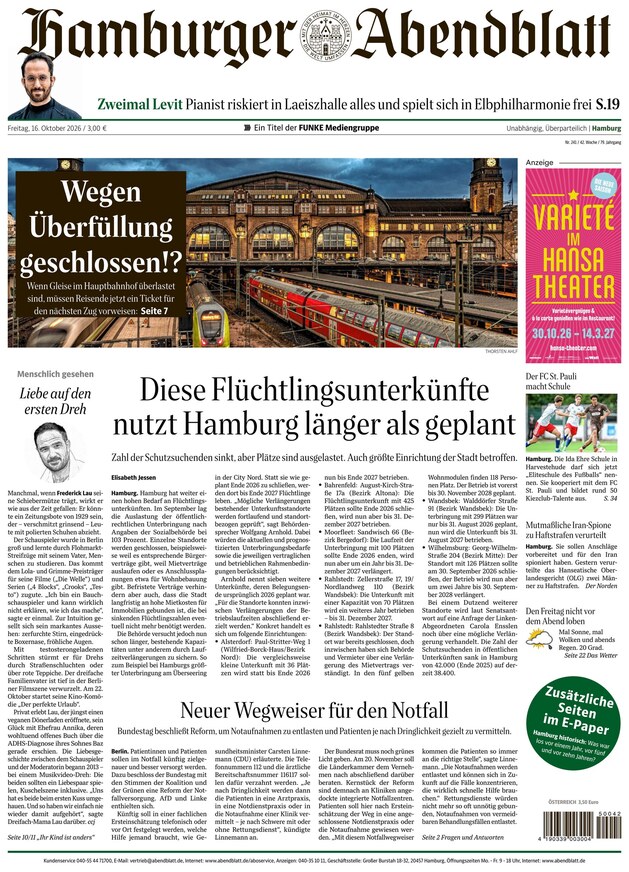 HAMBURGER ABENDBLATT - ePaper