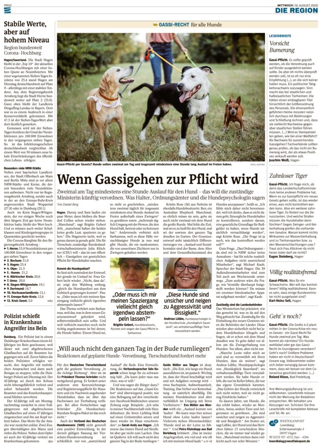 Westfalenpost vom 19.08.2020 – als ePaper im iKiosk lesen