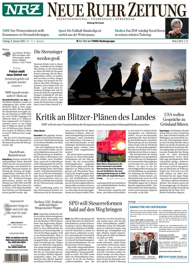 Neue Ruhr Zeitung - ePaper