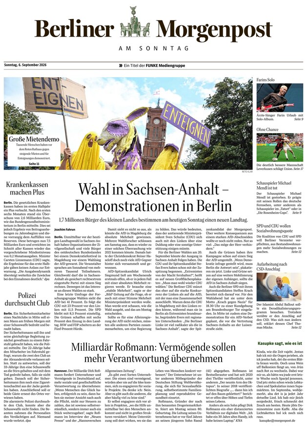 BERLINER MORGENPOST - ePaper