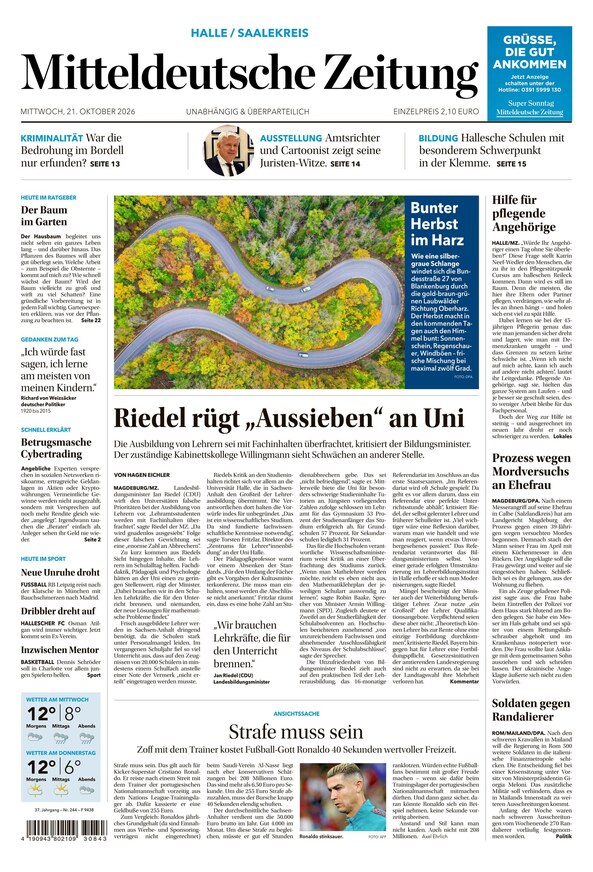 Mitteldeutsche Zeitung - ePaper