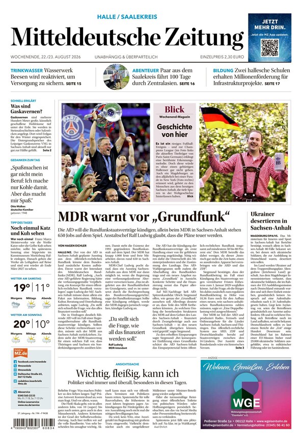 Mitteldeutsche Zeitung - ePaper